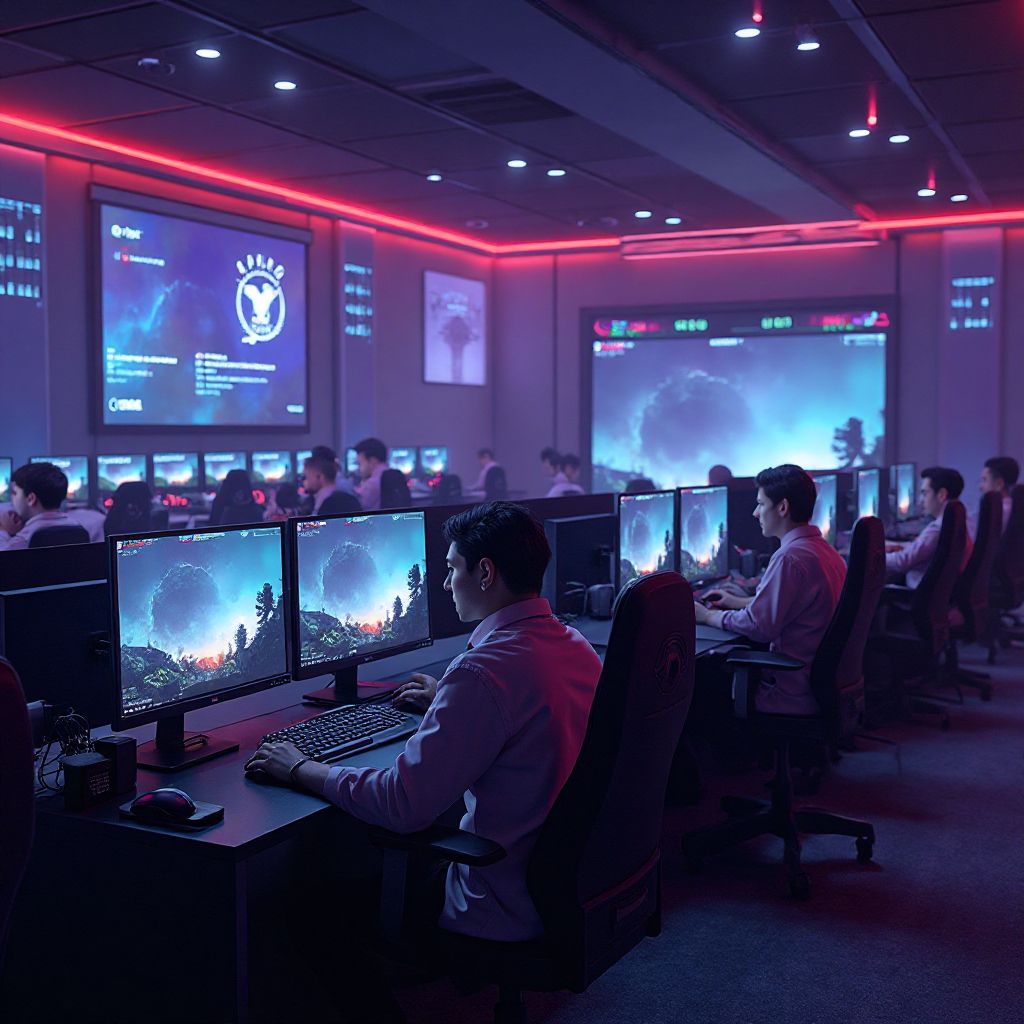 Зона для турнірів у львівському клубі Cyberdrive