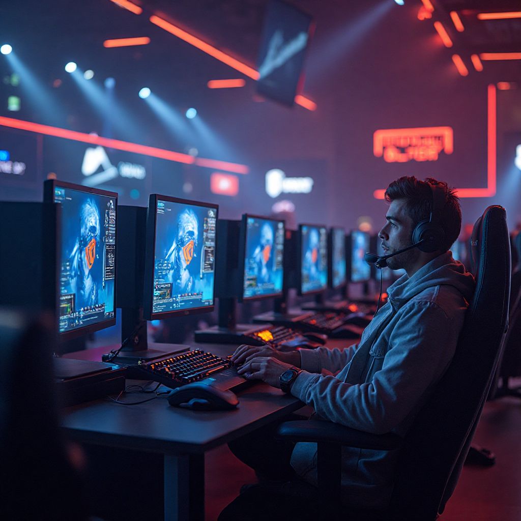 Valorant турнір у комп'ютерному клубі