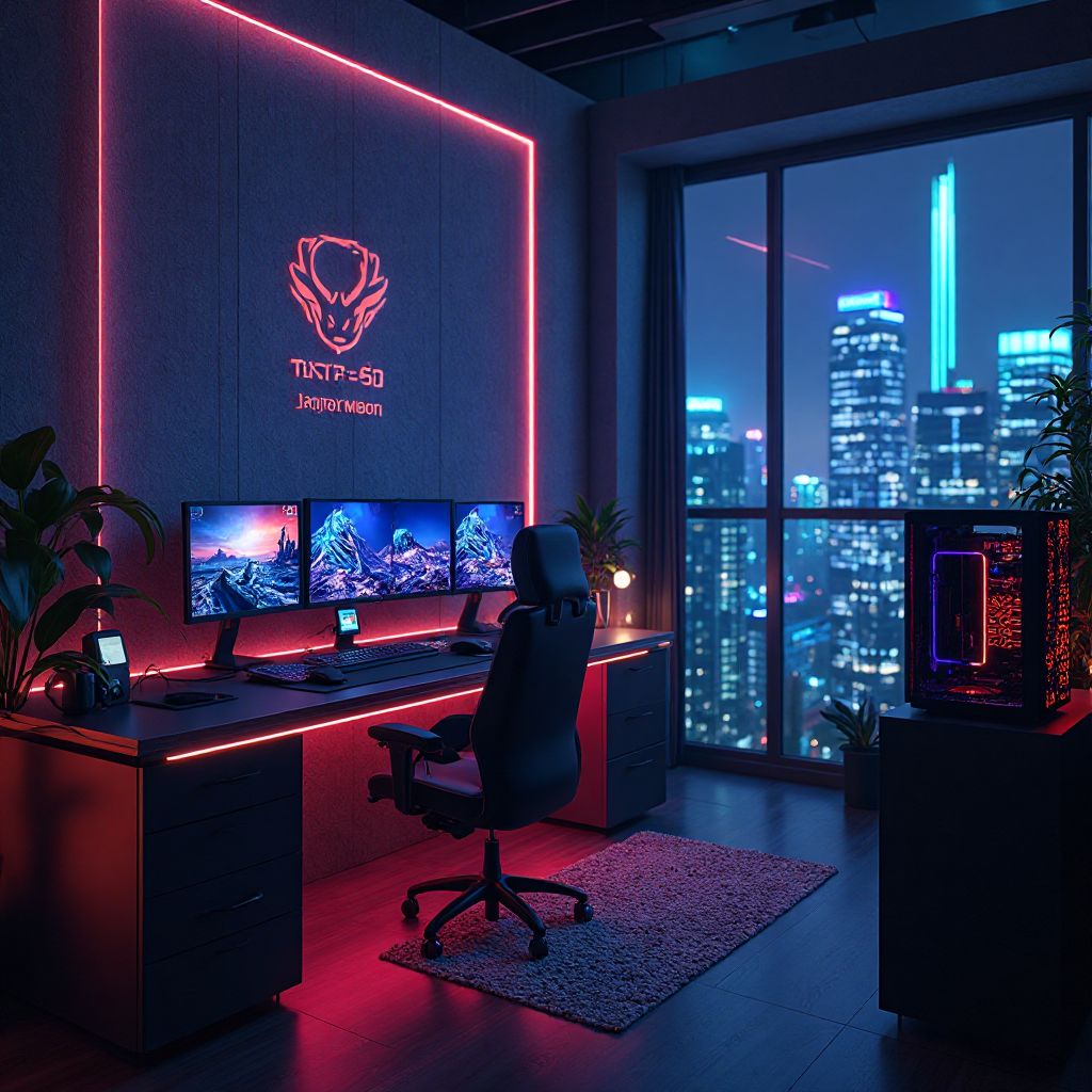 Інтер'єр комп'ютерного клубу Cyberdrive Київ