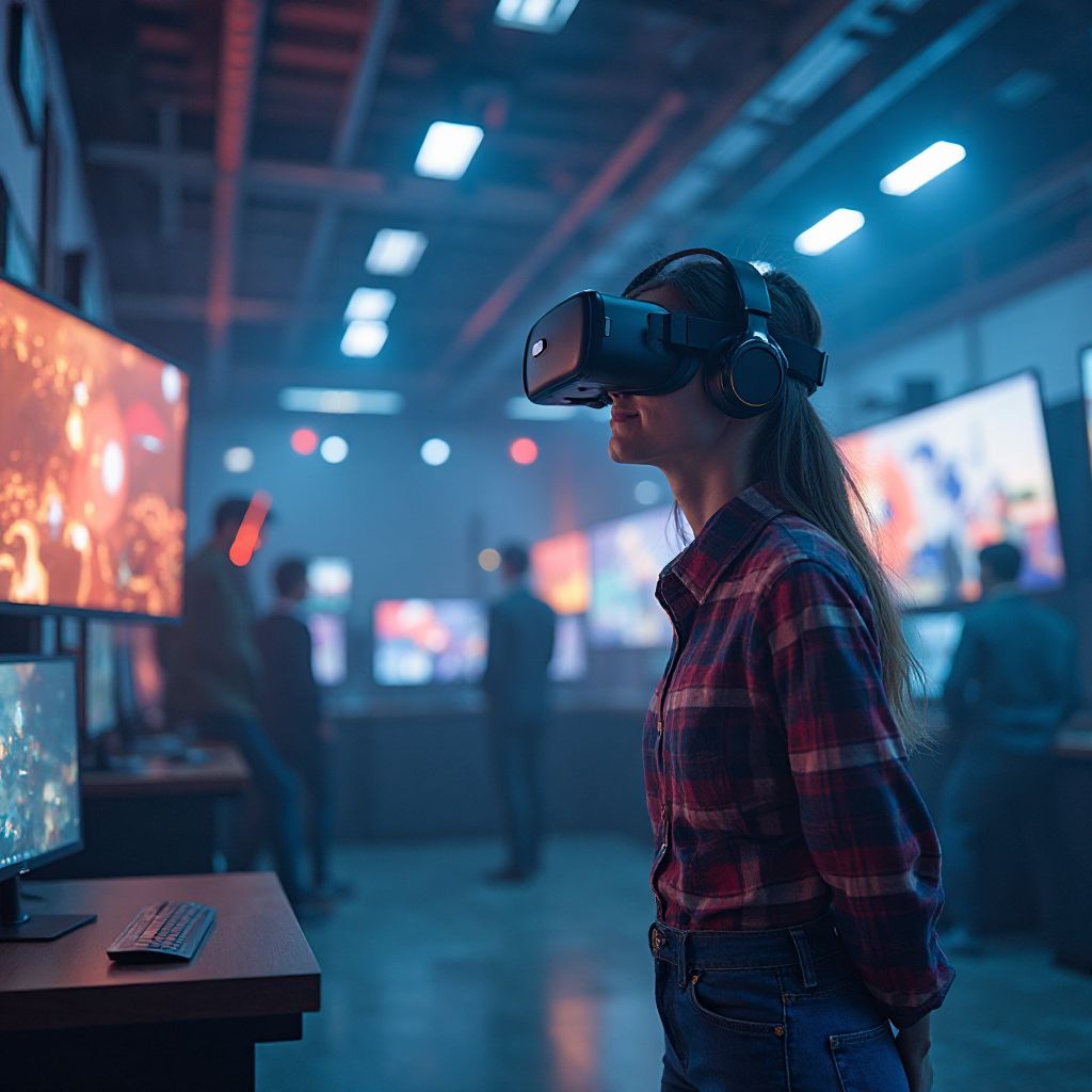 VR-зона у комп'ютерному клубі Cyberdrive Львів