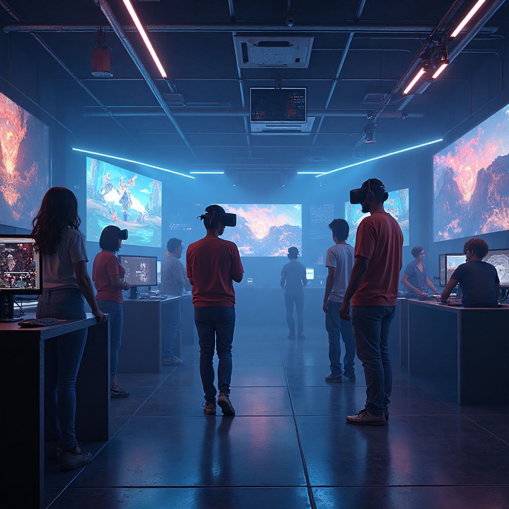 VR-зона у комп'ютерному клубі